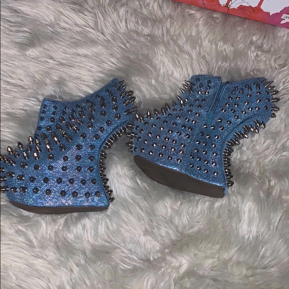Jeffrey Campbell Spiked Nightwalk Heelless Shoes